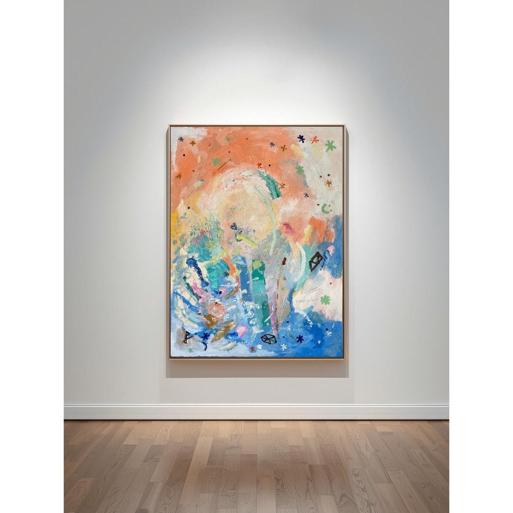 O Portrait‎ of Jesus Christ 36x48 Abstract Mixed Media Painting Contemporary Art